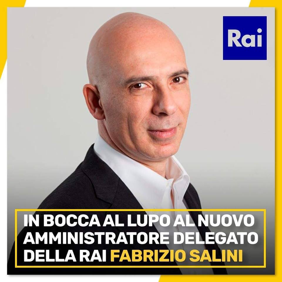 Fabrizio Salini Amministratore delegato RAI