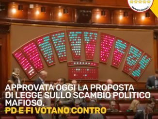 Scambio voti politico mafioso